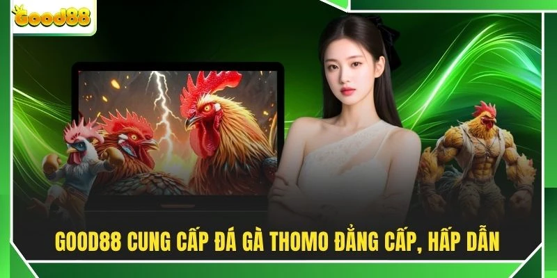 GOOD88 cung cấp đá gà Thomo đẳng cấp, hấp dẫn