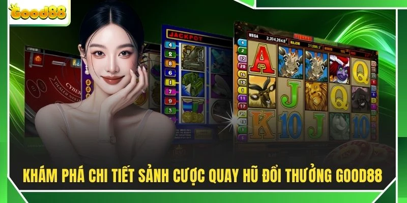 Khám phá chi tiết sảnh cược quay hũ đổi thưởng GOOD88