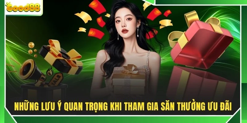 Những lưu ý quan trọng khi tham gia săn thưởng ưu đãi